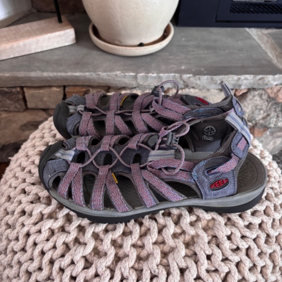 Keen Shoes - Keen Women's Whisper Sport Outdoor Closed Toe Sandal Stone Bossa Nova SZ 9